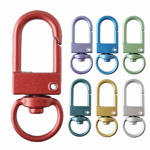 楽天市場】U字 ナスカン シンプル カラフル 金具 全7色 10個 パール