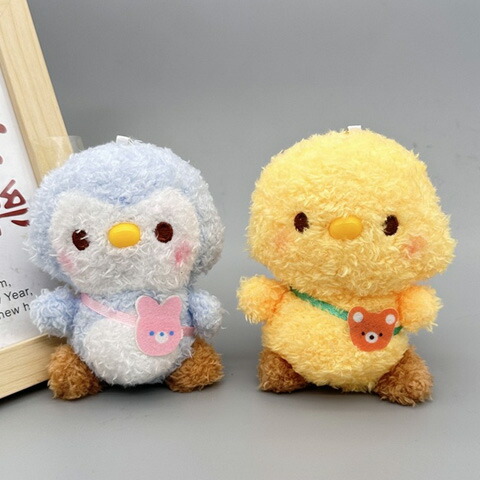 楽天市場】ペンギン ヒヨコ ぺんぎん ひよこ チェーン付 ぬいぐるみ