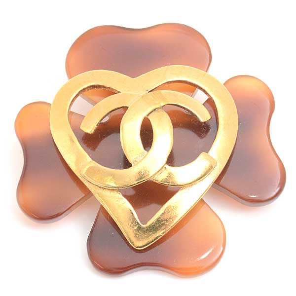楽天市場】シャネル ブローチ レディース ココマーク べっ甲柄