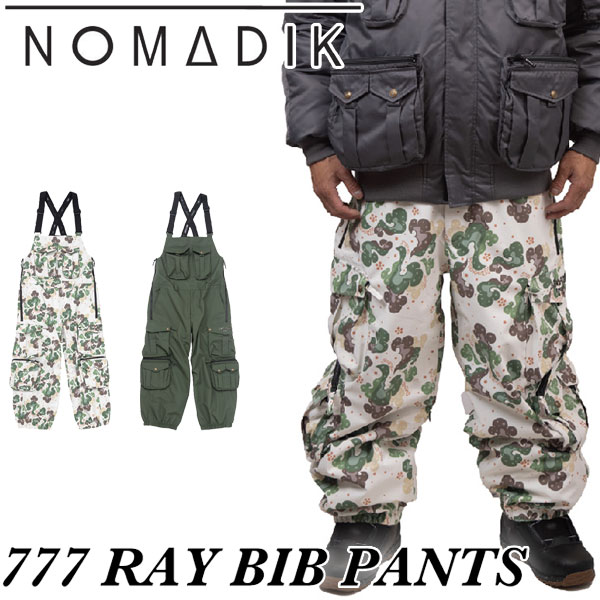 楽天市場】25-26 NOMADIK/ノマディック 777 RAY BIB pant メンズ