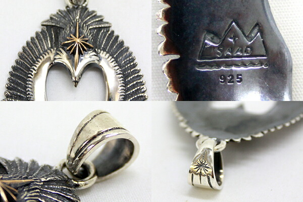 楽天市場】【SAAD】サードイーグル 太陽神 ペンダントトップ