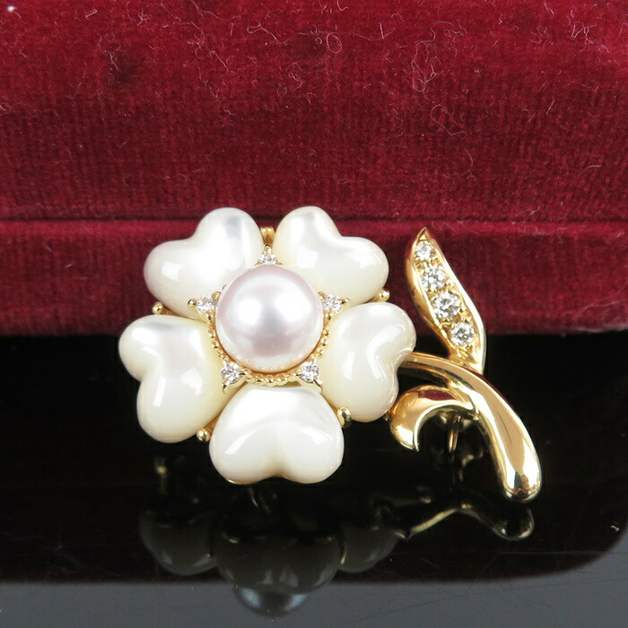 楽天市場】パール ピン ブローチ（ブランドミキモト）の通販