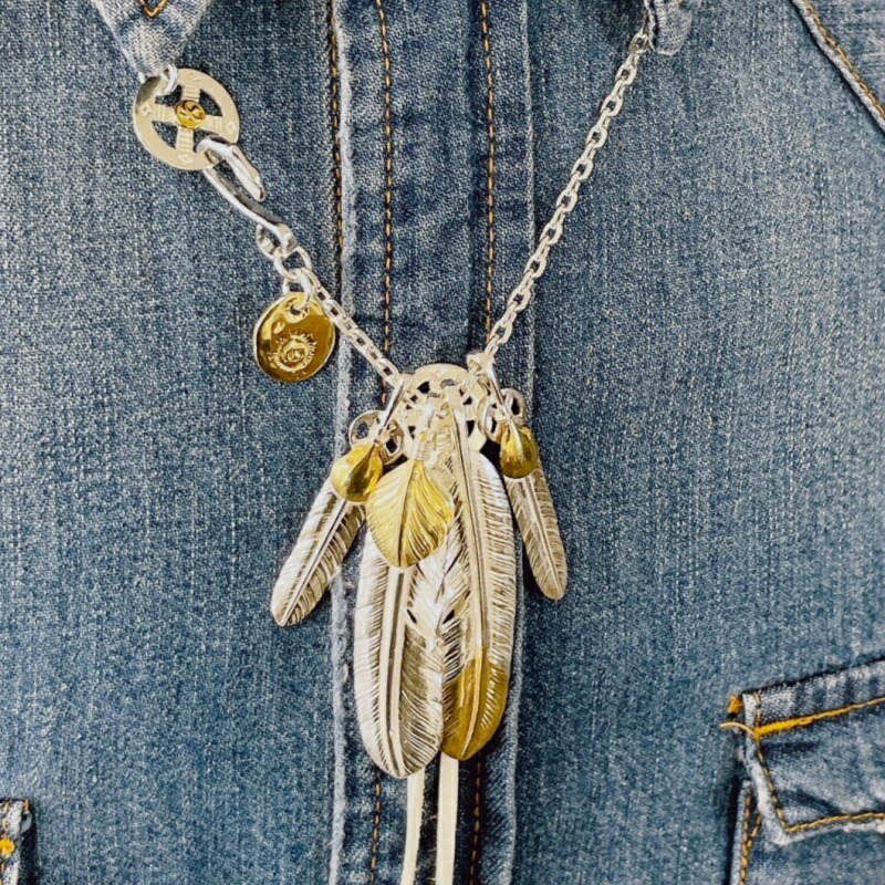 楽天市場】シルバー真鍮ネックレスセット 神さんセット インディアン