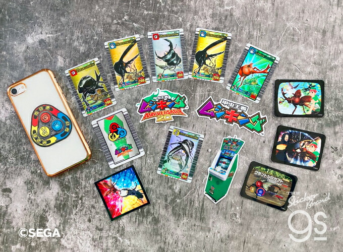 楽天市場】【全6種セット】 ムシキング ホログラムステッカー SEGA