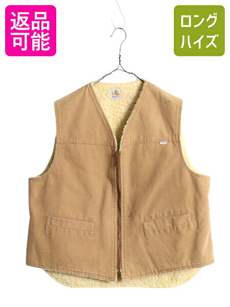 carhartt 裏起毛ベスト 1900年代ビンテージ 激レア carhartt 裏起毛