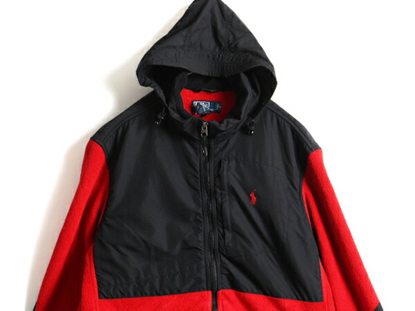 楽天市場】□ POLO ポロ ラルフローレン 収納 フード付き フルジップ