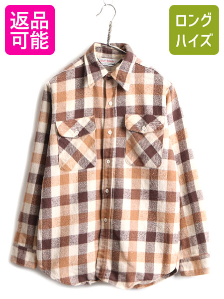 楽天市場】70s ビンテージ □ BIG YANK チェック 長袖 ヘビー