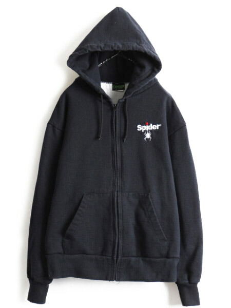 楽天市場】90s USA製 人気 黒 □ CAMBER 企業ロゴ 刺繍 フルジップ