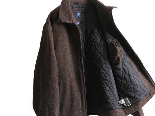 楽天市場】00s OLD GAP チェック 中綿 ウール ジャケット メンズ M