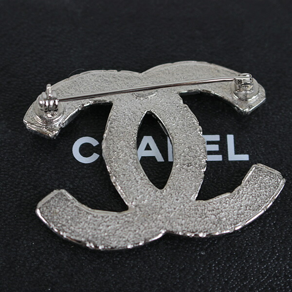 楽天市場】シャネル ブローチ CHANEL ココマーク シルバー ライン