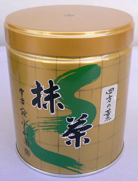 楽天市場】抹茶 四方の薫300g缶の通販