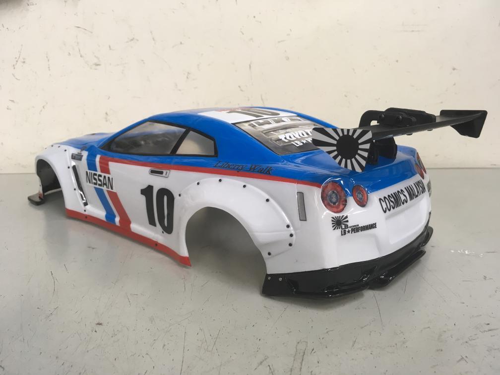 楽天市場】 1/10 リバティーウォーク GT-R ボディ : ラジコン天国徳島店
