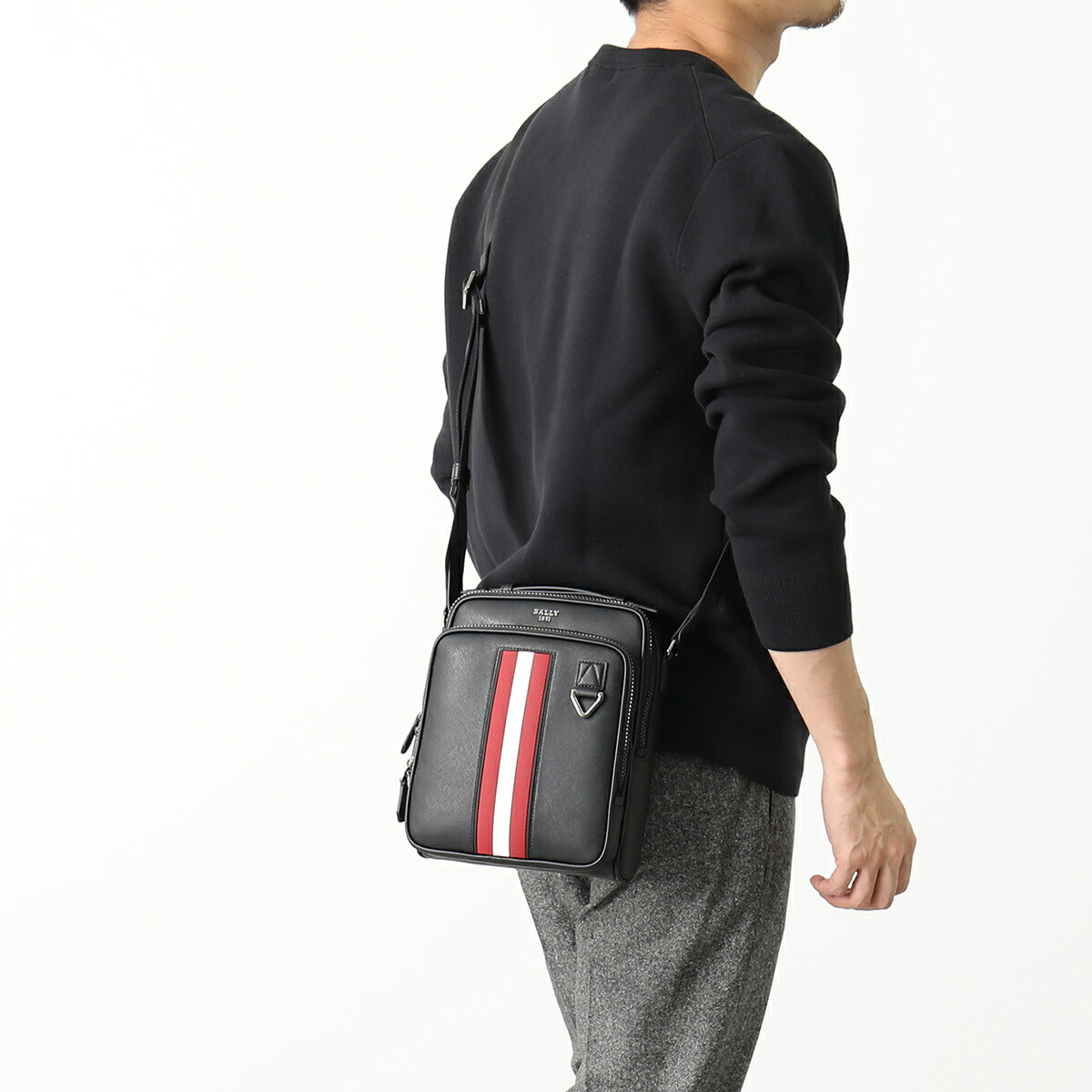 楽天市場】BALLY バリー クロスボディバッグ MACKAO マカコ メンズ