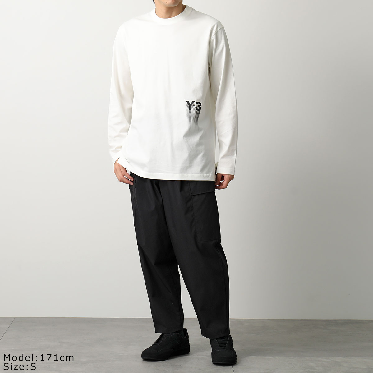 楽天市場】Y-3 ワイスリー Tシャツ GFX LS TEE グラフィック ロング