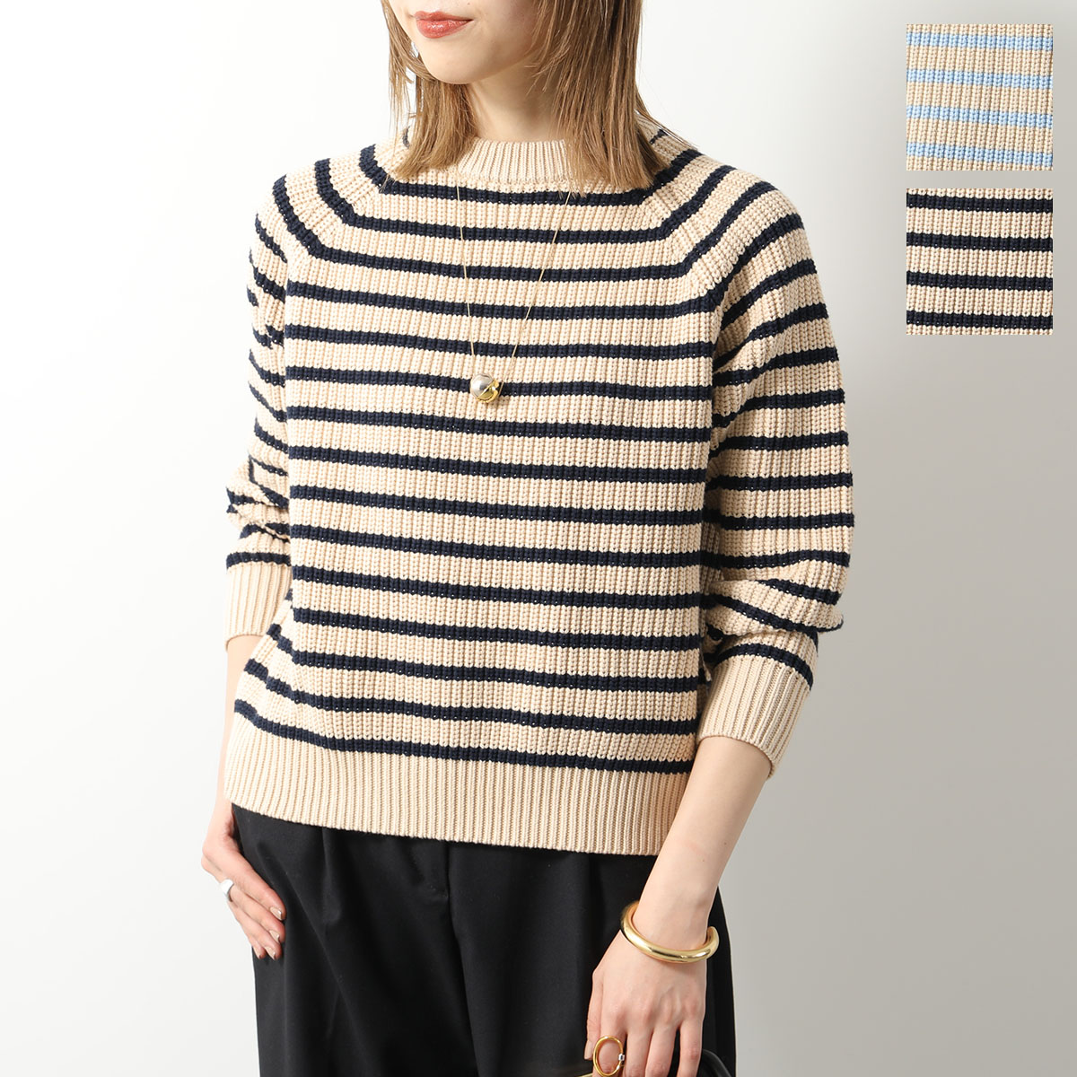 楽天市場】DEMYLEE デミリー セーター PHOEBE STRIPE WSR22005