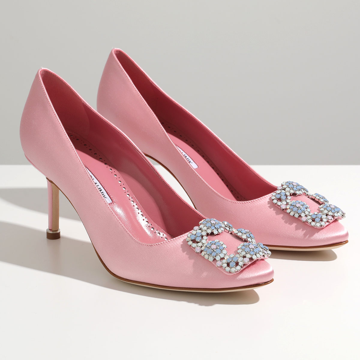 楽天市場】MANOLO BLAHNIK マノロブラニク パンプス HANGISI OPAL