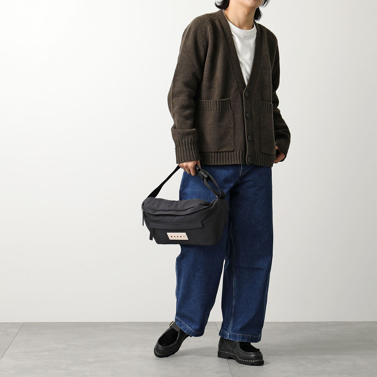 楽天市場】MARNI マルニ ボディバッグ PUFF BUM BAG LARGE パフ バム