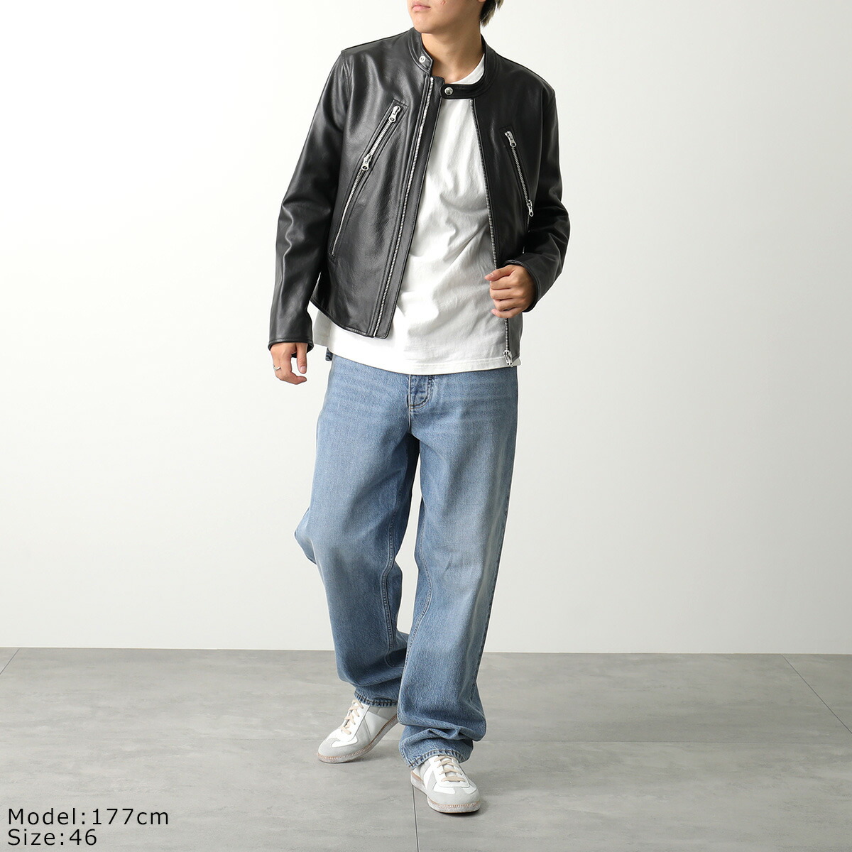 楽天市場】MM6 エムエムシックス メゾンマルジェラ レザージャケット