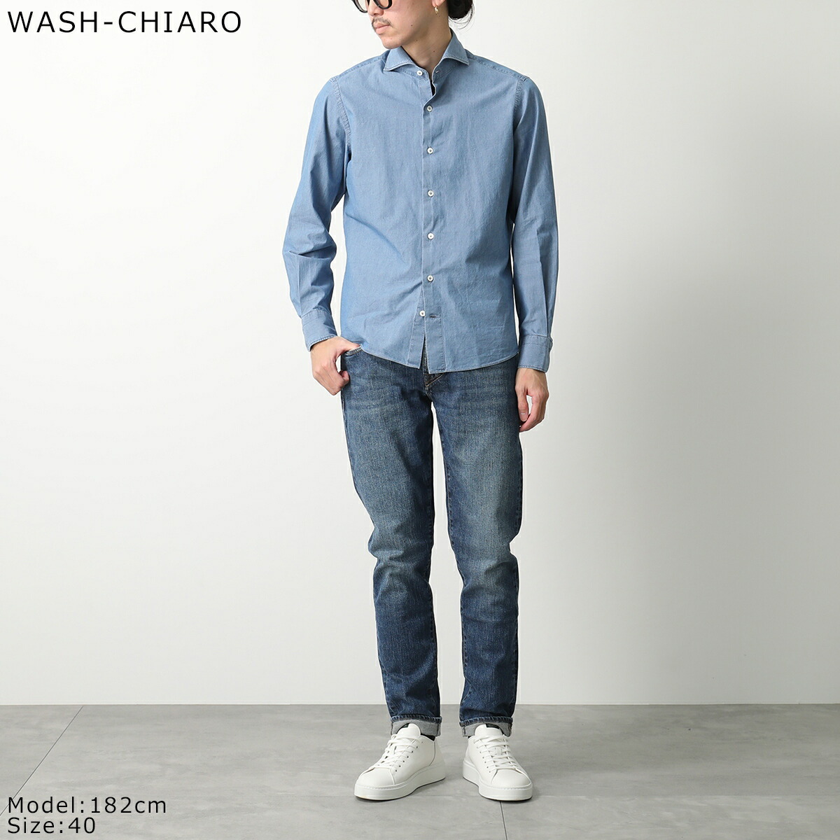 楽天市場】GIANNETTO ジャンネット シャツ VINCI FIT ヴィンチフィット