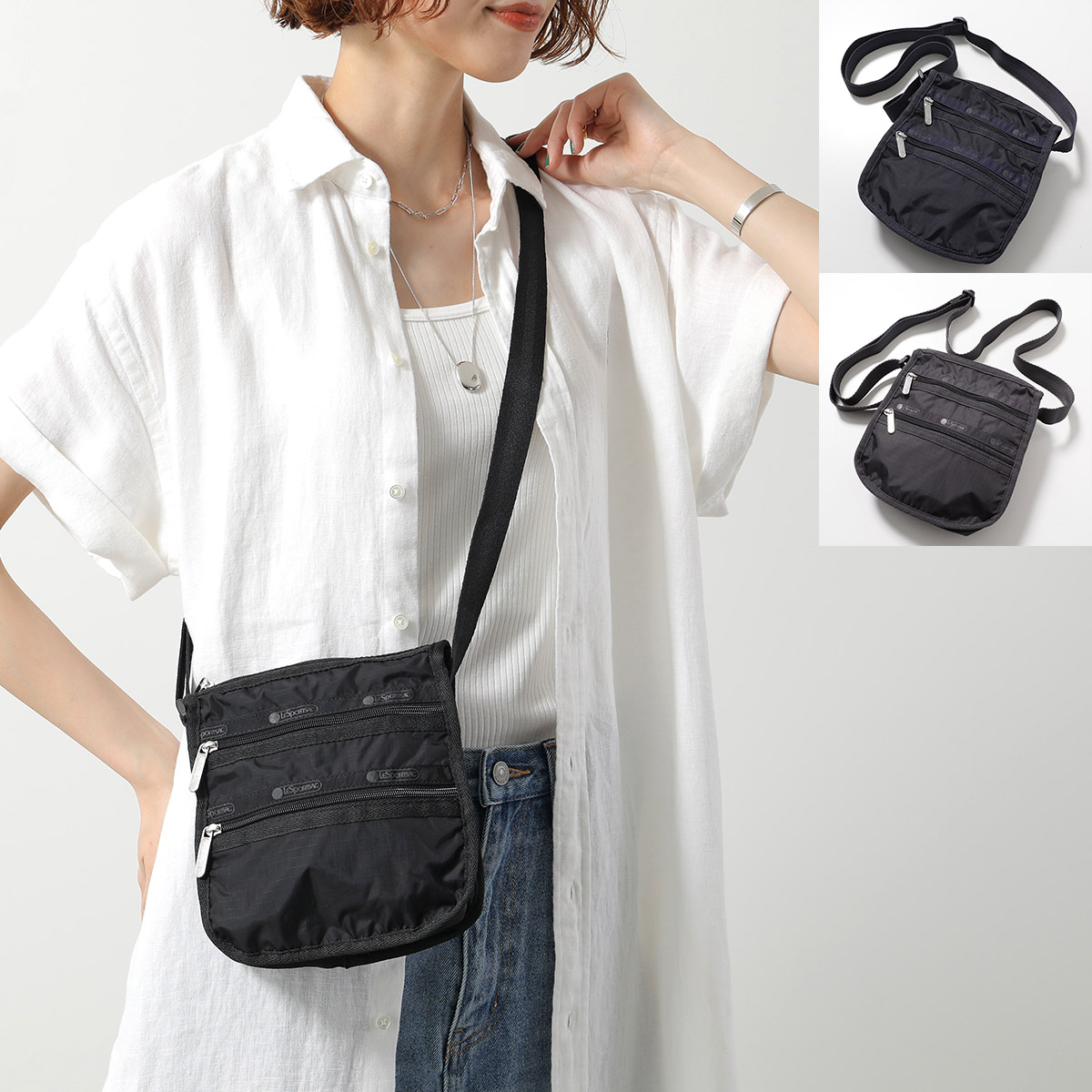 楽天市場】LeSportsac レスポートサック ショルダーバッグ MEDIUM 3