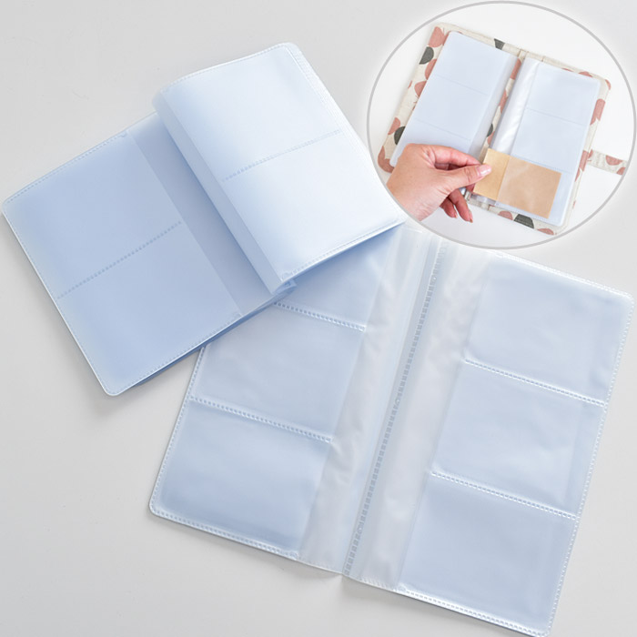 楽天市場】【3/5限定 全品P5倍】大容量 カードケース リフィル 2種類