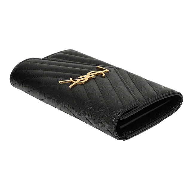 楽天市場】サンローラン SAINT LAURENT 二つ折り長財布 レディース 長