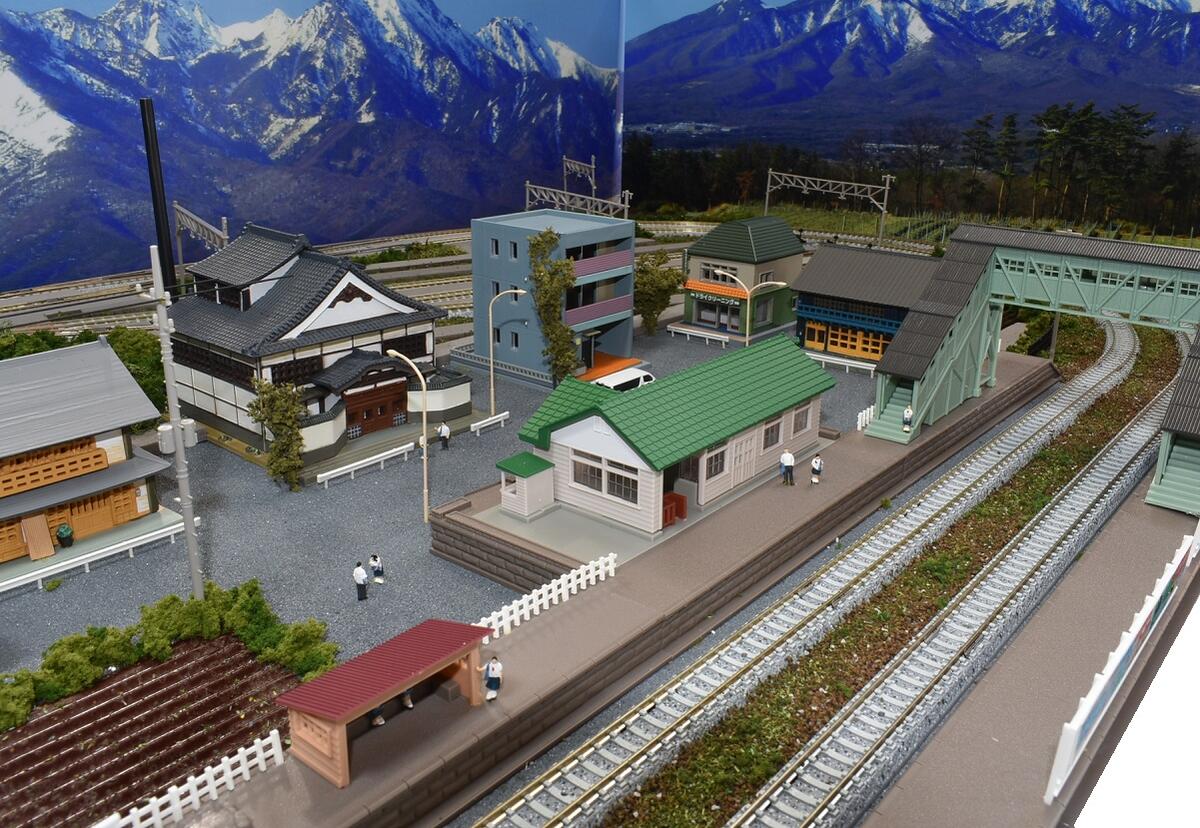 楽天市場】「送料無料」鉄道模型ジオラマレイアウトNゲージ用 複線