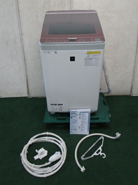 楽天市場】シャープ 8kg 縦型 洗濯乾燥機 ES-PX8C-P(0623BH)7CY-1