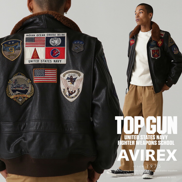 楽天市場】AVIREX 公式通販｜GOAT G-1 TOP GUN/ゴート G-1 トップガン