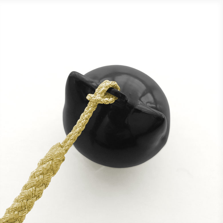 楽天市場】【在庫商品】福ねこ水琴鈴 [M便 1/10] 携帯ストラップ 猫