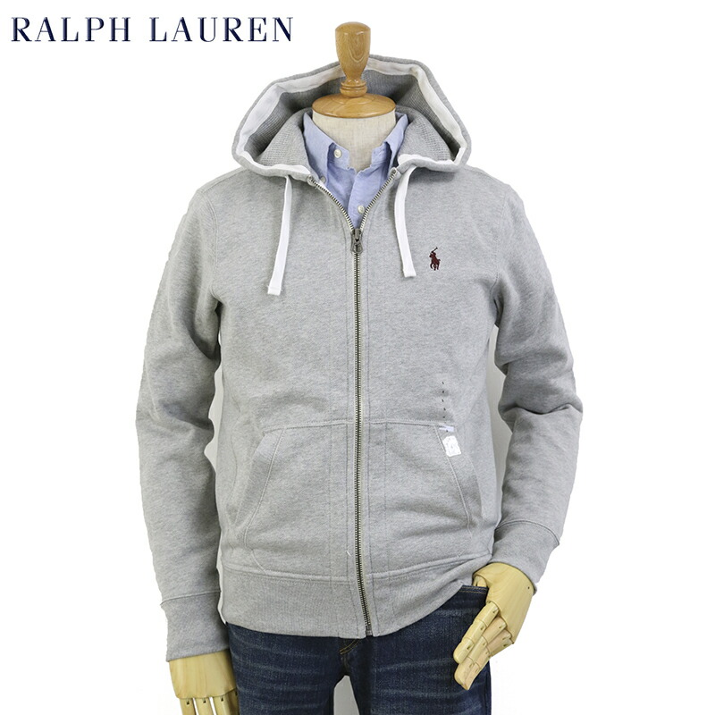 楽天市場】ポロ ラルフローレン メンズ 定番ジップアップスウェット