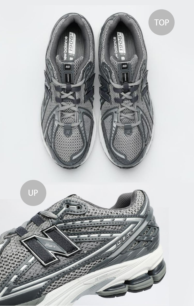 楽天市場】New Balance ニューバランス スニーカー M1906 GRAY SLILVER