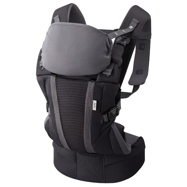 楽天市場】アップリカ ラクリス 抱っこ紐 ダークグレー 新生児 Aprica