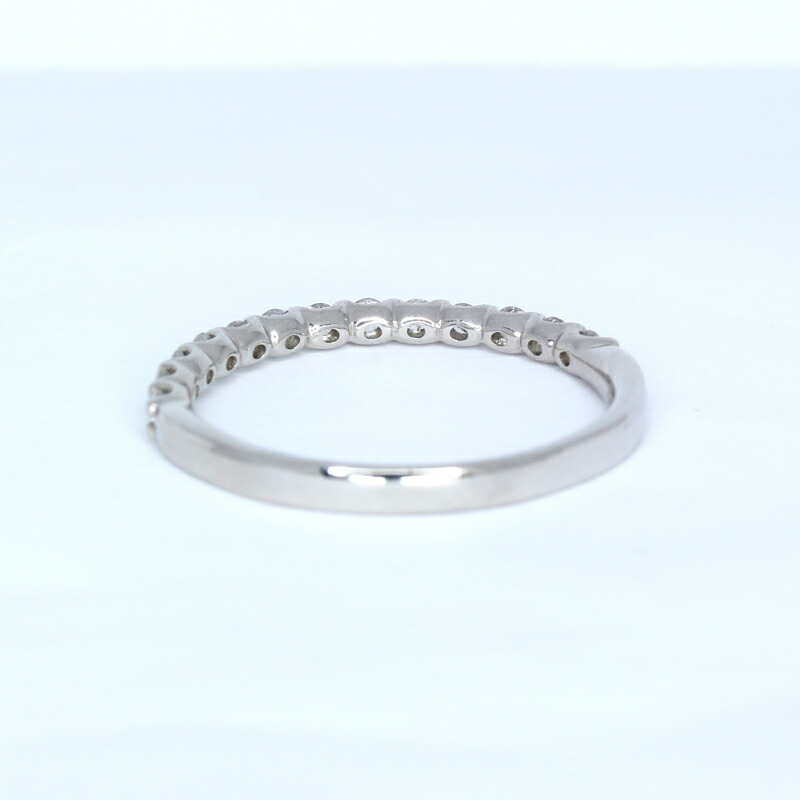 楽天市場】ダイヤモンド 0.3ct ハーフエタニティリング 12号 PT900
