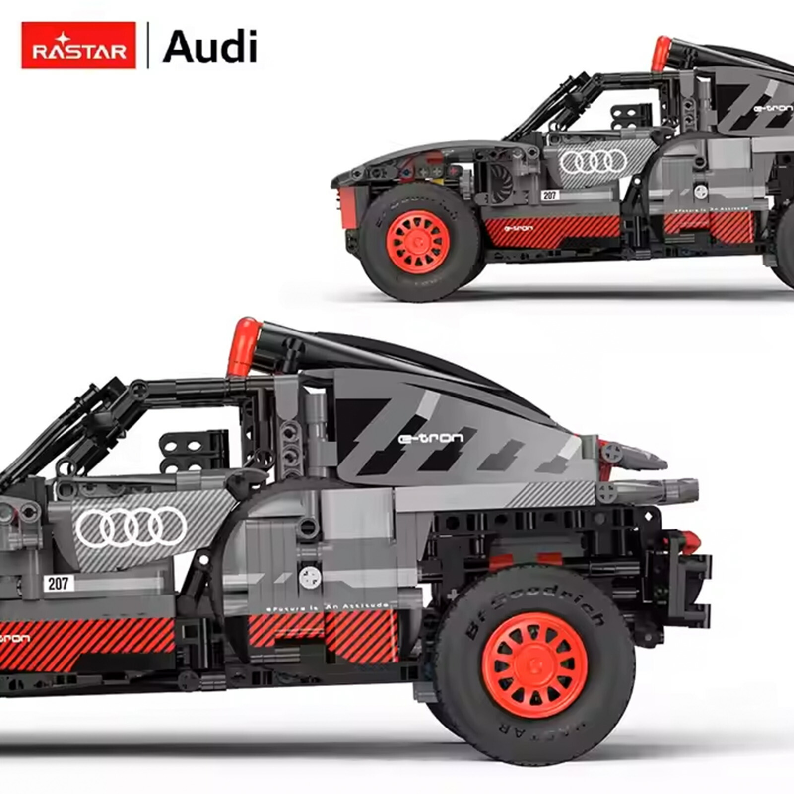 楽天市場】【正規ライセンス】RASTAR アウディ RS Q8 1/14 ブロック