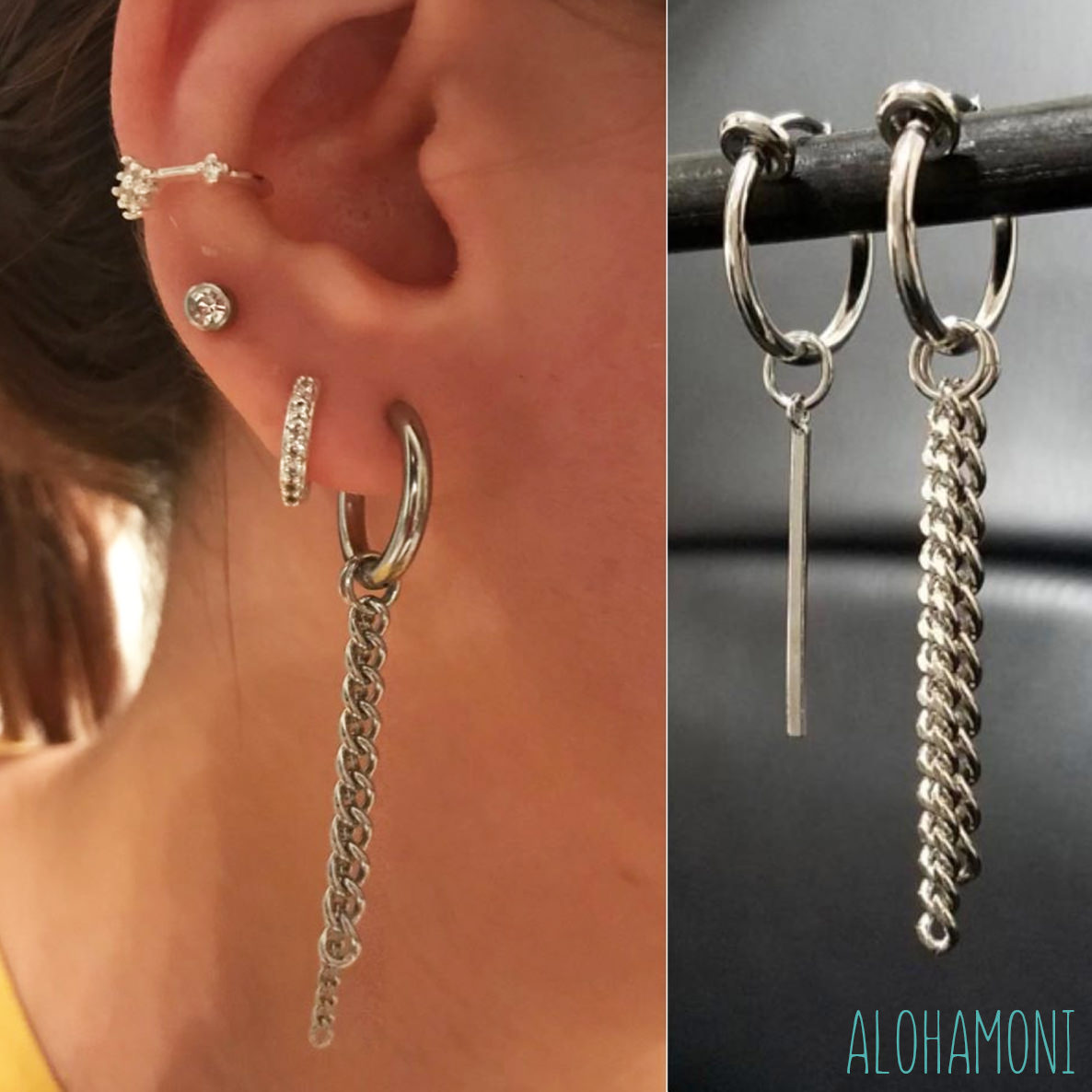 楽天市場】BTS 防弾少年団 ジミン 着用モデル フープ ピアス