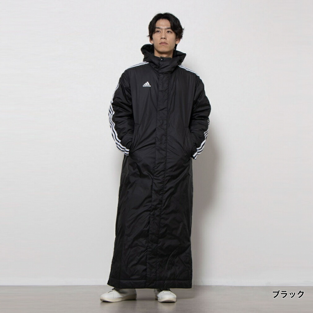 楽天市場】アディダス メンズ ベンチコート M スーパーロング パデッド