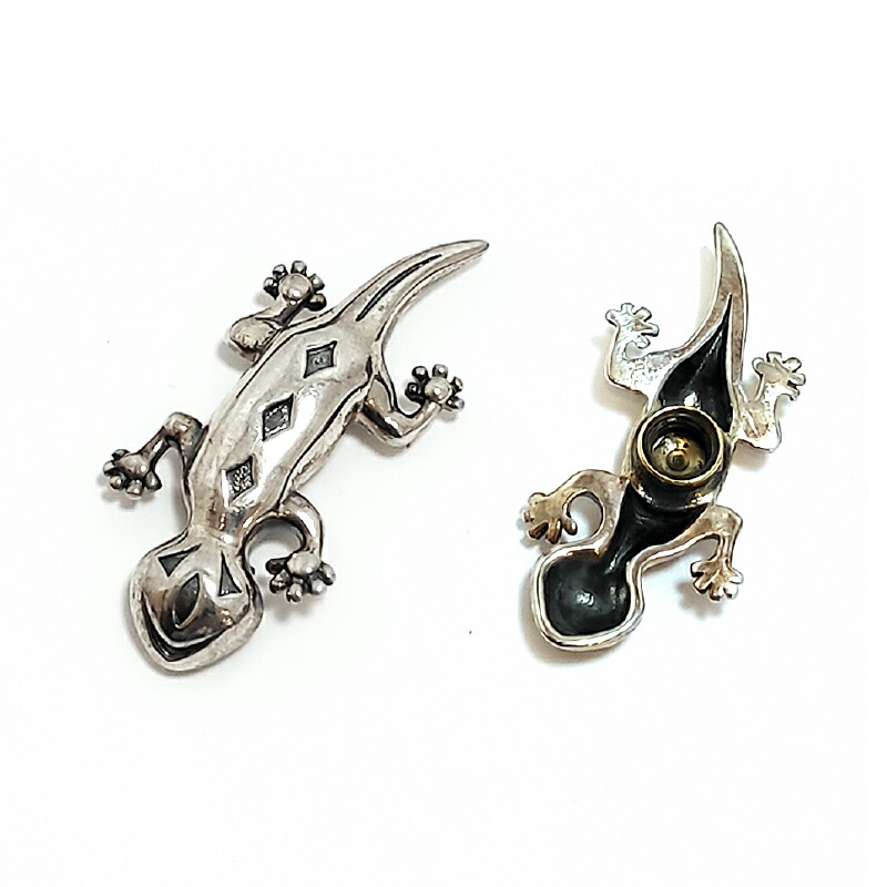 楽天市場】送料無料 ALZUNI アルズニ シルバー コンチョ トカゲ 蜥蜴