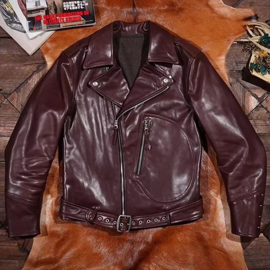 楽天市場】本革 メンズ レザージャケット牛革 カウハイド 革ジャン