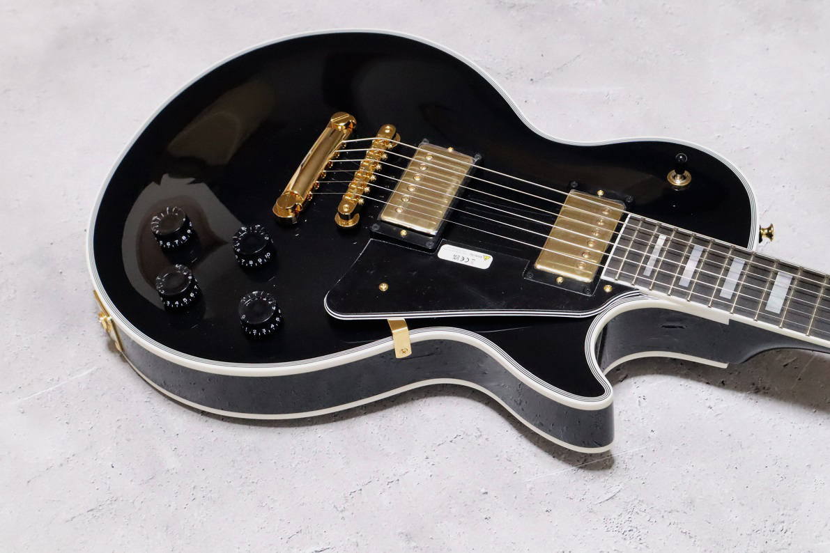 楽天市場】FUJIGEN NLC200EMH BK フジゲン レスポール カスタム タイプ