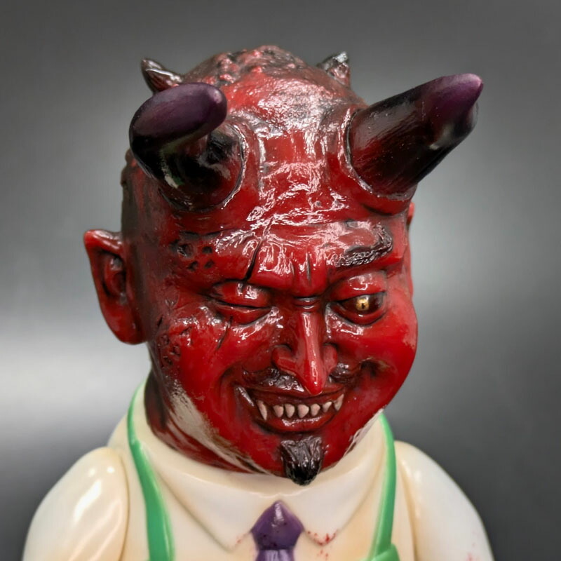 楽天市場】キムラトイ/ HEAD SWAP×BUTCHER［DEMON&THE BEAST］/ソフビ