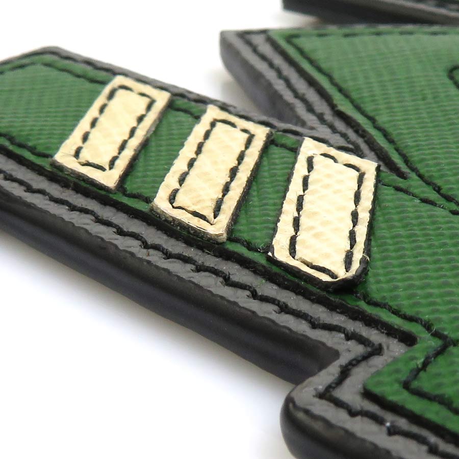 楽天市場】プラダ PRADA チャーム キーリング イニシャルM チャーム