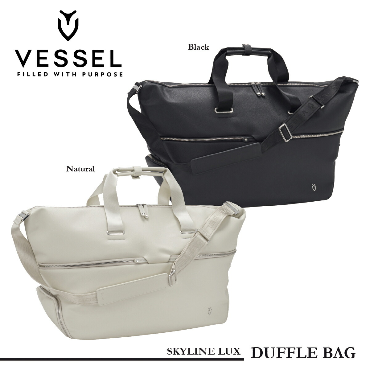 楽天市場】ベゼル ダッフルバッグ ボストンバッグ スカイライン