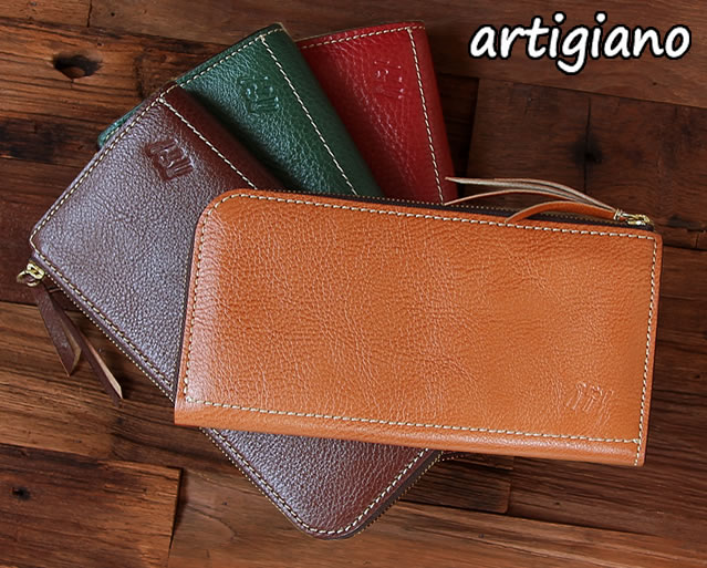 楽天市場】【選んでもらえる特典付き】 アルティジャーノ 長財布 L字