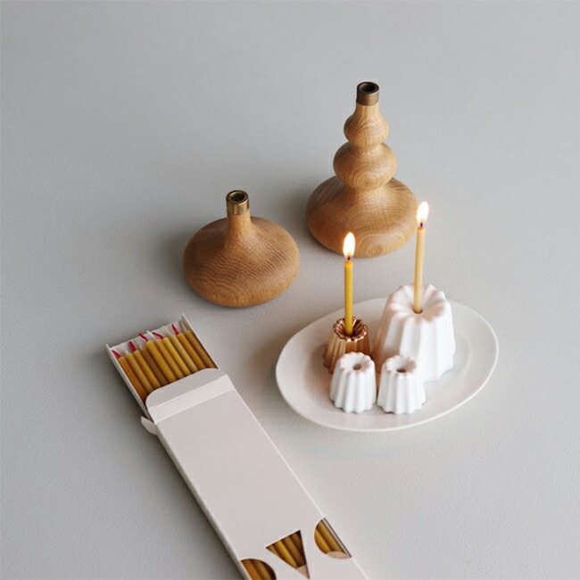 楽天市場】カヌレ型 BIGキャンドルホルダー (磁器製)(マットホワイト