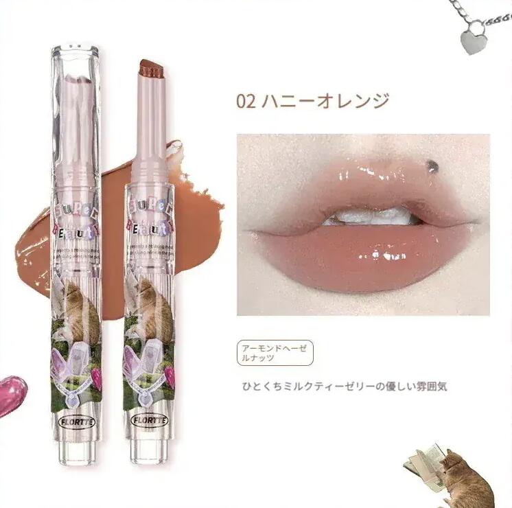 楽天市場】国内正規品 flortte フロレットハートリップ リップ 口紅