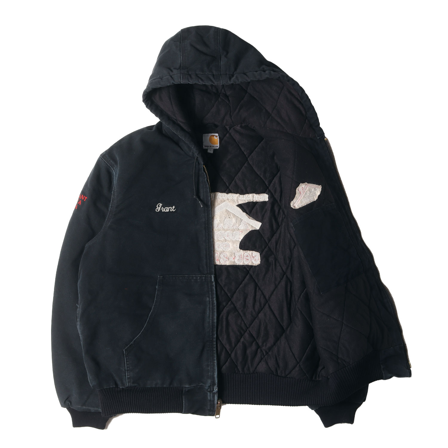 楽天市場】Carhartt カーハート ジャケット サイズ:L 90s 企業ロゴ刺繍