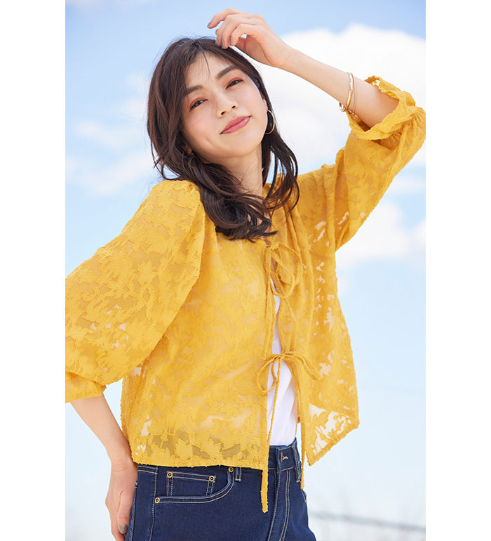 楽天市場】＼早割全品10％OFFクーポン／ブラウス レディース シアー