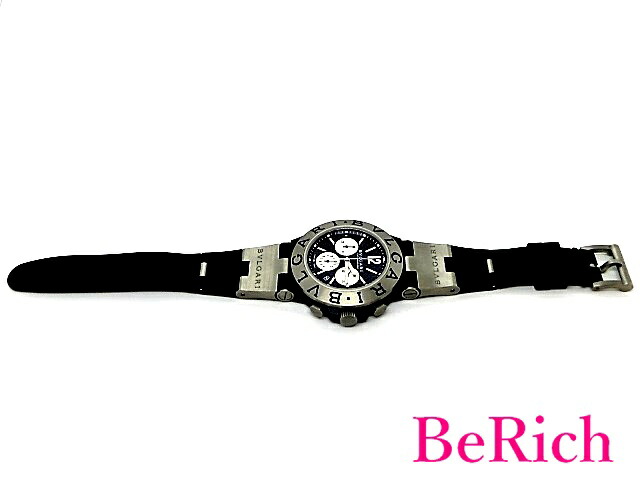 楽天市場】美品 ブルガリ ディアゴノ チタニウム TI44TACH クロノ