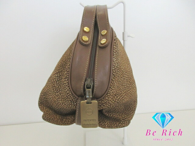 楽天市場】ボルボネーゼ BORBONESE ハンドバッグ ミニ ボストンバッグ